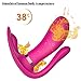 G-Spot Wearable Vibrator Butterfly Waterproof Vibrators Clitoris Masturbation Dildo Adult Sex Toys Invisible Wand USB Rechargeable Vagina Stimulator Massager with 9 Vibration Mode for Women Couples