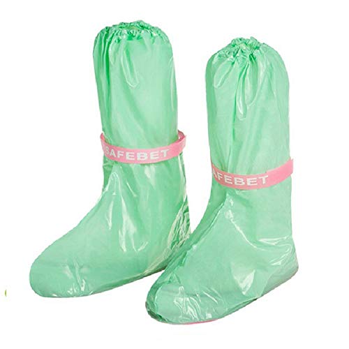 FOONEE Waterproof Rain Boot Shoe Cover Overshoes, Reusable Snow Shoe Covers & Binding with High Tube Overshoes for Men/Women/Children