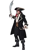 California Costumes Deluxe Pirate Captain Mens Costume