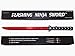 Ninja Sword Toy Light-Up (LED) Deluxe with Motion Activated Clanging Sounds – RED in a Gift Ready Packaging and Separate Sound Control