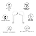 Bluetooth Earbuds, UPMSX Wireless Headphones Headsets Stereo In-Ear Earpieces Earphones for iPhone X/8/8 Plus 7/ 7 Plus/ 6/ 6s Plus (white)