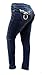Jack David Dark Blue Women's Plus Size Stretch Midrise Denim Jeans Pants Skinny Leg