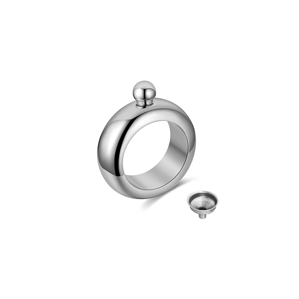 Flask Bracelet for Women, Wine Liquor Wrist Bangle Bracelet Flasks