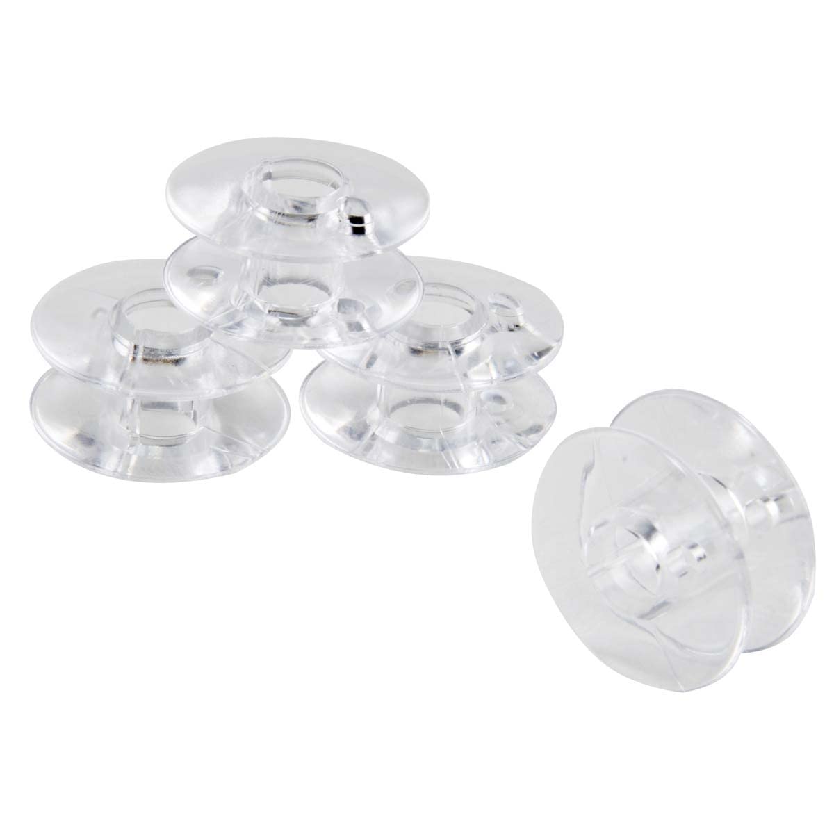 SINGER Bobbins Class 66 Transparent Plastic Bobbins – Replacement Bobbins for Sewing Machine, Bobbins Sewing Machine, Sewing Machine Bobbins, Sewing Machine Accessories, 4ct