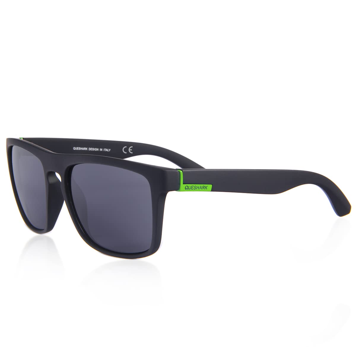 Queshark Polarised Sunglasses Classic Style Retro Sun Shades Eye Glasses UV400 Protection Unisex For Men Women Golf Cycling Sports Fishing Travel