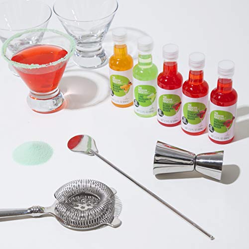Thoughtfully Gifts, Margarita Mixer Gift Set, 2.3 Ounces Each, Flavors