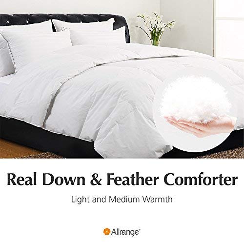 Allrange Clean & Safe Feather and Down Comforter Duvet, Down Proof