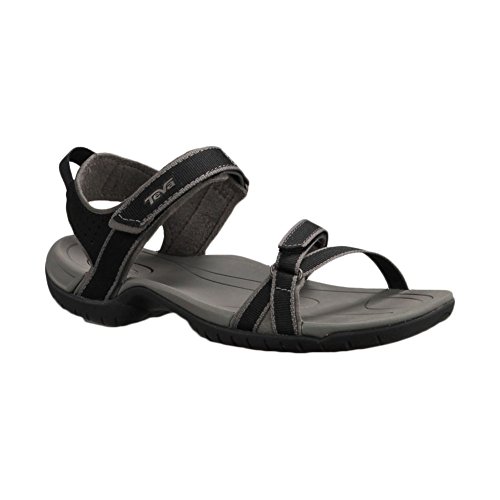Teva Womens Verra Sandal, Black/Grey, 4.5 UK