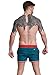 Neleus Mens Athletic Shorts with Pockets, 0803 Green, USA S , Asia L(Fit Waist:29-31 inches)
