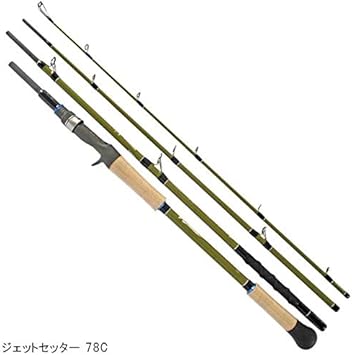 Amazon ジェットスロウ ツララ ジェットセッター 78c Jetslow Tulala Jetsetter Jetslow キャスティングロッド