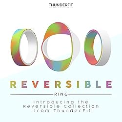 ThunderFit Unisex Silicone Wedding