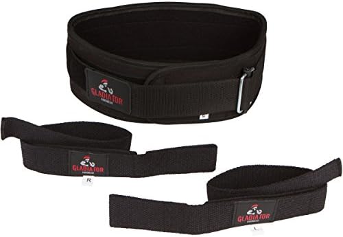 Low-Profile 4 Inch Lifting Belt for Weight Lifting or CrossFit (Medium)