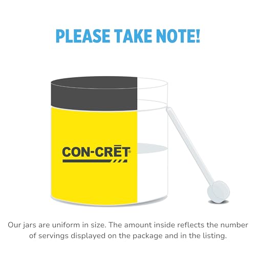 CON-CRET Creatine HCl Powder | Muscle, Cognitive, Cellular Energy Support | No Bloating or Cramps | USA Made & NSF Certified | Unflavored (100 Serving)