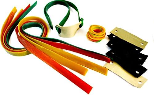 5 Piece/Set Flat Replaced Elastic Rubber Bands For Sling Shot Catapult Hunting Shooting
