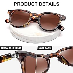 MEETSUN Vintage Round Polarized Sunglasses for