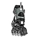 Rollerblade Bladerunner Phoenix Boys Adjustable Fitness Inline Skate, Black and Silver, Junior, Value Performance Inline Skates