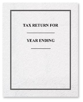 EGP Income Tax Return Folder - 9 x 12