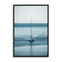 Framed Canvas Wall Art Voyage Canvas Prints Home Artwork Decoration for Living Room,Bedroom - 16x24 inches
