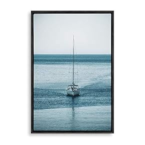signwin Framed Canvas Wall Art Voyage Canvas Prints...