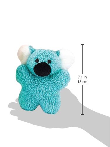 Zanies Cuddly Berber Baby Koala Dog Toys, Blue
