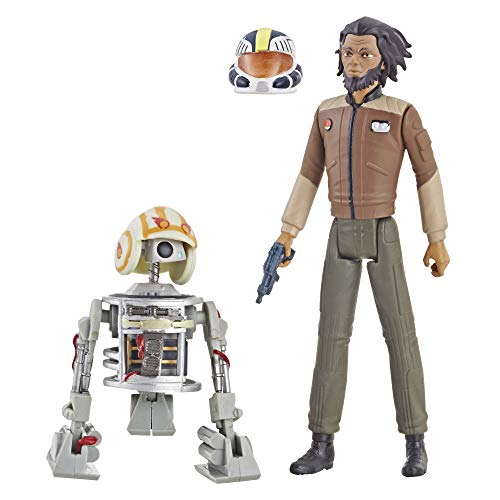 Star Wars Resistance Animated Series 3.75-inch Jarek Yeager and Bucket (R1-J5) Figure 2-Pack