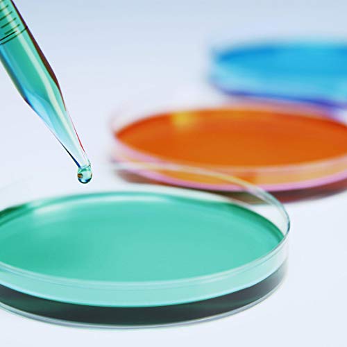 30 PCS Petri Dish Set with Lids - 90mm x 15mm - Vented - Plastic, Sterile Petri Dishes with 30 Plastic Transfer Pipettes (3mm) - Perfect Kit for School Science Fair Project and Party
