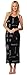 Ingear Cotton Dress Long Casual Beach Summer Tank Print Tee Cover Up Plus Size