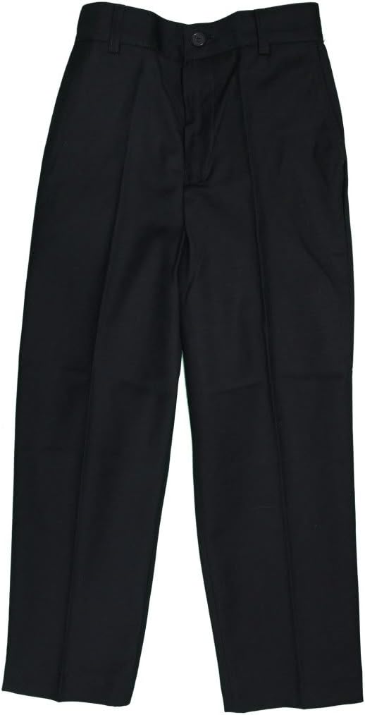 Armando Martillo Boys Flat Front Elastic Waist Dress Pants (Regular & Husky Fits)