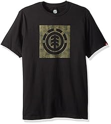 Element Men's Branded Logo T-Shirt Solid
