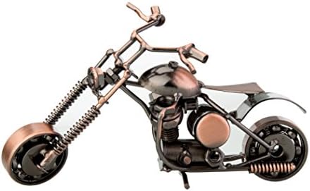 New Fashion Creative Retro Metal Motorcycle Model , Modern ornament Artwork Photography Props Creative Office Desktop Accessories