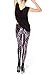 Ayliss New Mermaid Fish Scale Printed Leggings Stretch Tight Pants,Colorful S