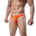 Men's Underwear,Neartime Mens Boxers Pouch Shorts Underpants Sleepwear (M, Orange)
