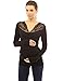 PattyBoutik Mama V Neck Lace Inset Maternity Tunic