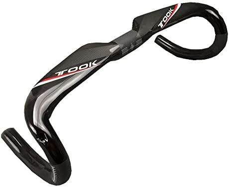 TOOK Ultra Light Full Carbon Fiber Aero Handlebar For Road Bike (440mm)
