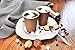 200 Pack - 12 Oz [8 oz] [4 Colors] Disposable Hot Paper Coffee Cups - Mocha Brown (Cups Only)