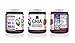 World of Chia Jam Variety Pack - Strawberry, Raspberry & Blackberry Jelly, Sugar Free Jam All-Natural Fruit Spread, Non-GMO, Omega-3 Organic Superfood, Preserves and Jams (1 Jar, 10.6 oz-300 g) 3-Pack