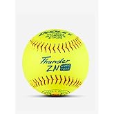 Dudley Thunder HARD CORE Slowpitch Softball 12" SPA Stamped &ndash; One Dozen: 412HCSPA