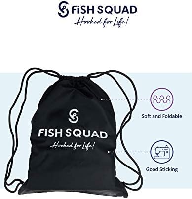 Duffle drawstring bag (fish squad logo Sack duffle drawstring bag) 7 Duffle drawstring bag (fish squad logo Sack duffle drawstring bag)