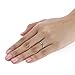Double Accent 14K Yellow Gold or White Gold 2mm Comfort Fit Classic Domed Plain Wedding Band (Size 3 to 11.5)