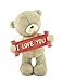 ENNAS Lovely Resin Bear Figurines I LOVE YOU Christmas Gifts Birthday Gifts Decoration 3.86