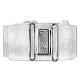 isABelt | No Show | No Bulk | Invisible | Women's Belt with Flat Locking Magnetic Clasp (2-Pack, Color: Clear)