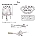 TERNENCE Male Comfortable Chastity Cock Cage SM Penis Exercise Sex Toys with Urethral Tube T845 (45mm M Size)