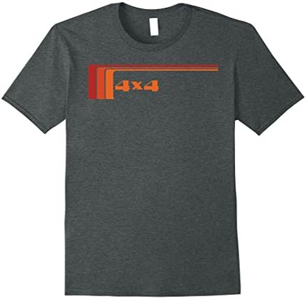 Mens Jeep 4x4 Off-Road Muddin MJ Shirt Medium Dark Heather