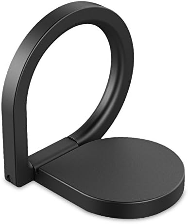 Finger ring phone stand holder - Ring Cell Phone Holder 360 Universal Grip Compatible with iPhone 7 plus 7 6 5 5c 5s Samsung Galaxy S8 Plus S8 S7 S7 Edge S6 S6 Edge (Black)