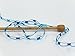 Waves Mini Ladder Yarn - Turquoise, Blues, Blue-White Ribbon 50 Gram 136 Yards