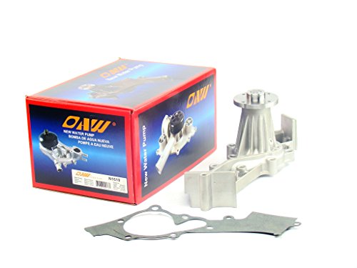 OAW N1610 Engine Water Pump for 3.3L-V6 VG33E VG33ER on 1999 2000 2001 2002 2003 2004 Frontier 1996-2000 Pathfinder 2000-2004 Xterra 1997-2000 Infiniti QX4