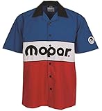 Mopar Chrysler Pentastar Pit Crew Camp Club Car Shirt by David Carey (L)