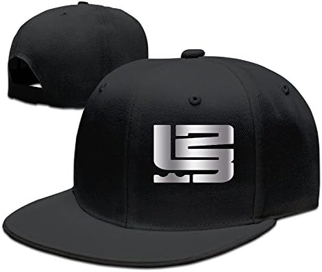LeBron Platinum Logo Baseball Snapback Hat Black