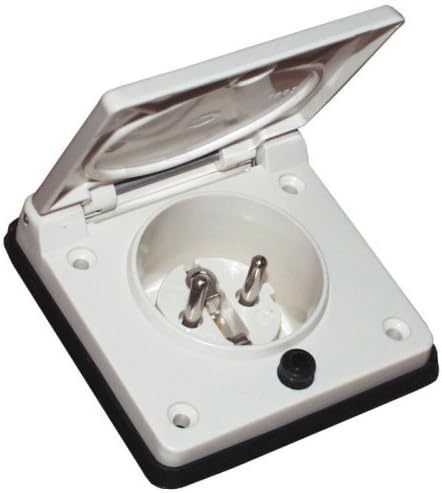 Presa Elettrica 230V Schuko Marrone CBE MP22D - Per Camper, Barca E Furgoni - Foto 6