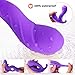 TTLOVe Heating Wearable Panty Vibrator G Spot Clitoral Stimulator Massager with Wireless Remote Control 7 Speed Vibration Silicone USB Rechargeable Vibrating Eggs Whisper Sex Toys for Women